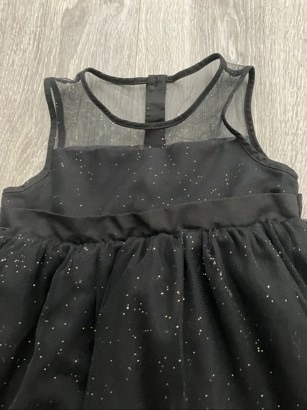 SPECIAL EDITIONS toddler girls' special occasion tulle black party dress | 3T